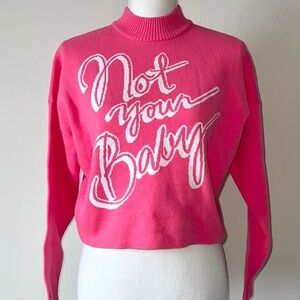 Not your baby sweater